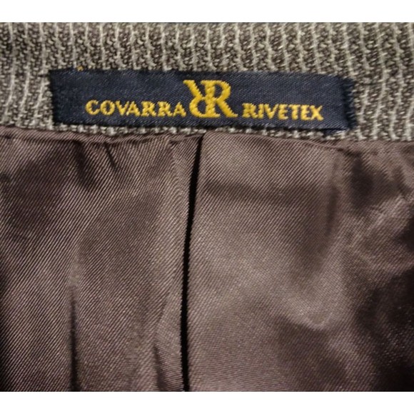 Vintage Emanuel Ungaro Covarra 100% Wool Blazer Jacket Size 46r - Picture 10 of 13